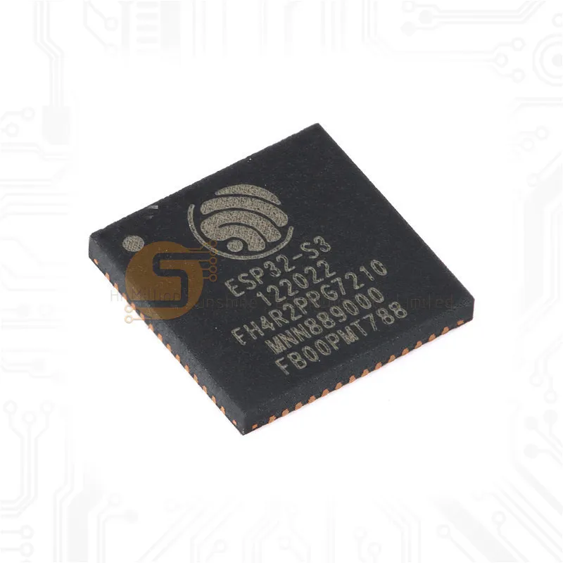 2pcs ESP32-S3FH4R2 ESP32-S3 Wi Fi+Bluetooth5.0 Dual-Core MCU Chip QFN-56 4MB Flash 2MB PSRAM For IoT Embedded
