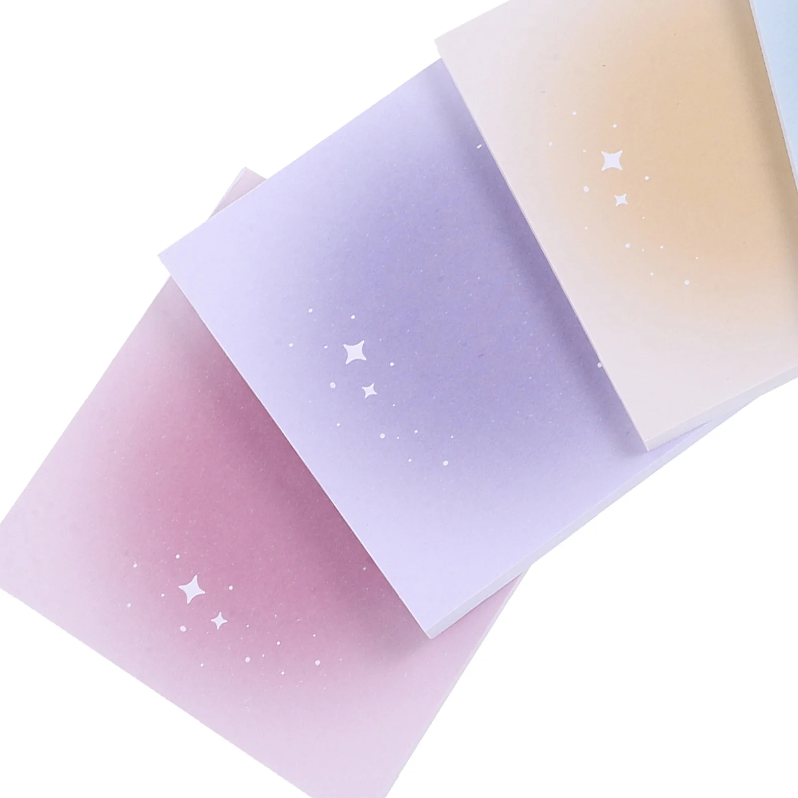 1 шт., блокнот градиентного цвета, портативный толстый бумажный блокнот с антипригарным покрытием для студентов, офиса, школы, маленькая бумага для письма сообщений