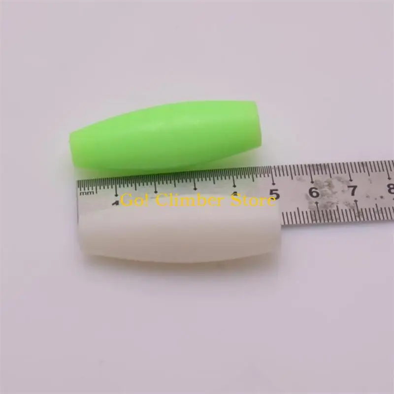 Q84C 10 قطعة توهج الصيد هوك أنابيب الحبار الطعوم كم الصيد أداة أنبوب مجوف خطاف الصيد اكسسوارات البحر الصيد معالجة