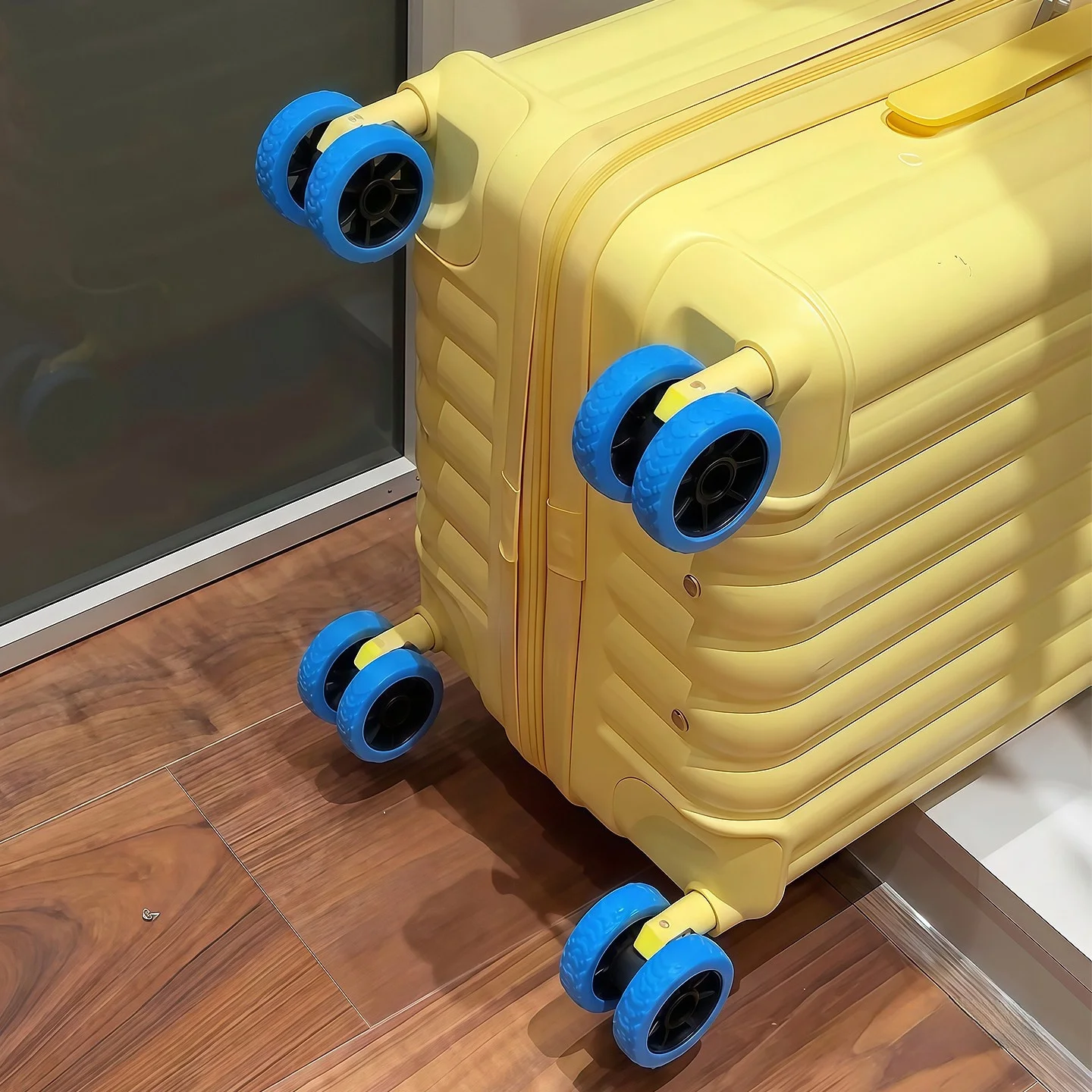 Travel Essential Luggage Wheel Protector Cover Universal Silicone Case for 20 24 26 Inch Suitcase Wheels Bag Accessories