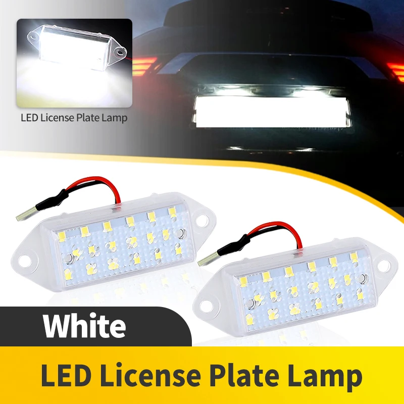 Lampes LED pour Mitsubishi Lancer 2003-2017, éclairage de plaque d'immatriculation automobile, pour Lancer Evolution EVO VIII 2004-2008, 10 pièces