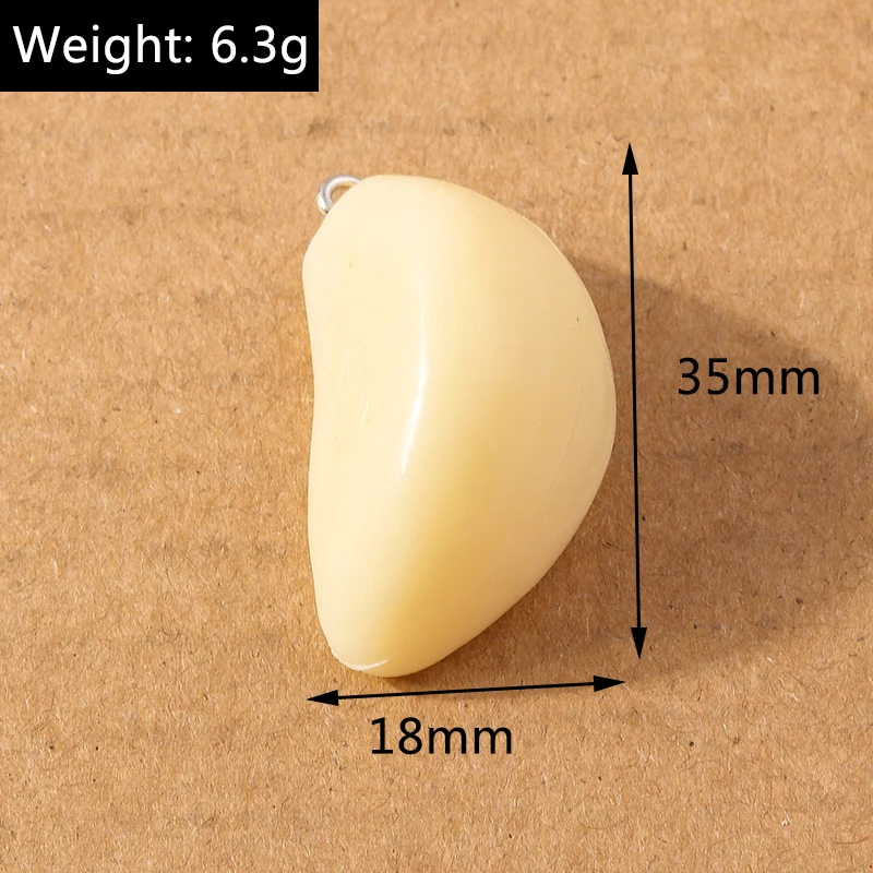 10 stücke niedliche 3d simulierte Sonnenblumen kerne bezaubert Gemüse frucht anhänger für die Herstellung von Ohrringen Halskette DIY Kinder schmuck geschenke – Detail 22