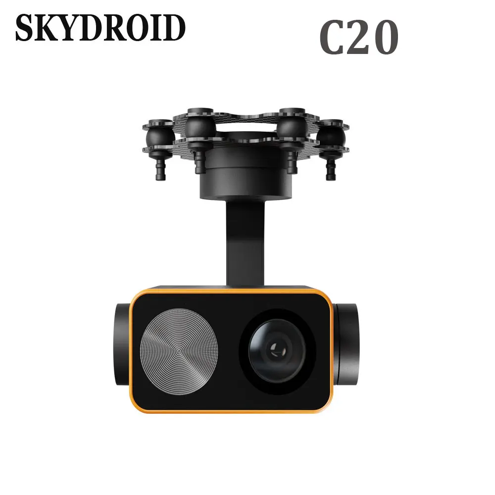 Skydroid C20 Three-Axis Night Vision Gimbal Camera 1080P 22x Optical Zoom for H16 H30 Remote Control Drone