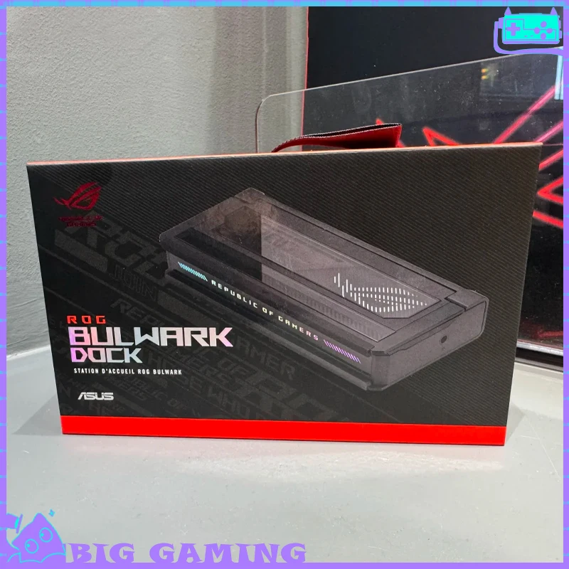 ROG DG300 7-in-1 Docking Station, Compatible with ROG Handheld, Aura Sync RGB, RJ45 Ethernet, Multi-Device for Phone & Laptop