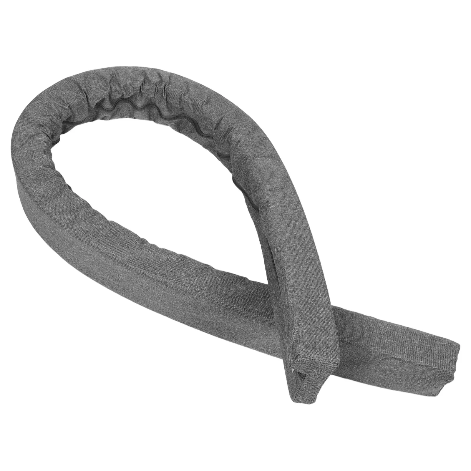 L-Shaped Mattress Gap Filler Strip – Grey Slipcover for Bed, Sofa, Couch, Wall (Space Filling, Crack Stopper)
