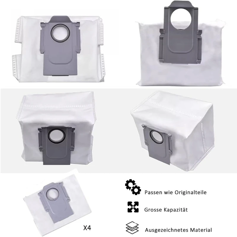 Сменный Набор для пылесоса Roborock S8 Pro Ultra, основная модель щетки с 1 двойной щеткой