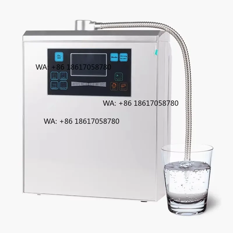 Electric Ionized Hydrogen Rich Water Dispenser Purifier Activated Carbon Filter 1.5-2.5L/min Flow Rate for Whole House Household