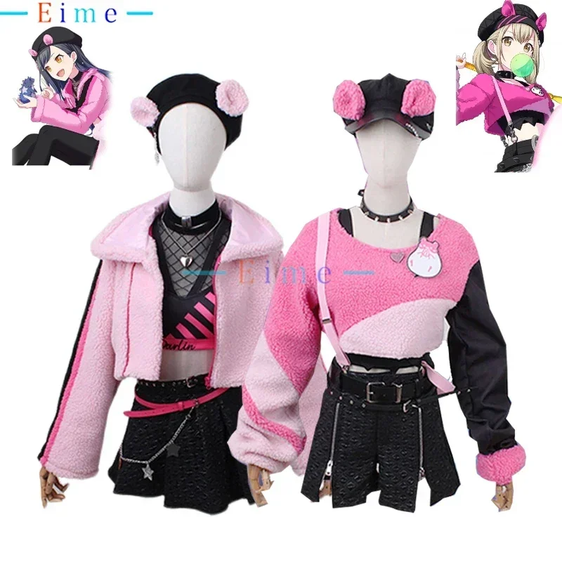 Project Sekai Colorful Stage Cosplay Costumes Shiraishi An Azusawa Kohane Cosplay Dress Party Suit Halloween Uniform Custom Made