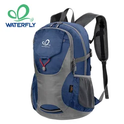 WATERFLY Lightweight Packable Hiking Backpack 30L Foldable Travel Daypack Laptop Bag Ultralight Camping Day Pack For Woman Man