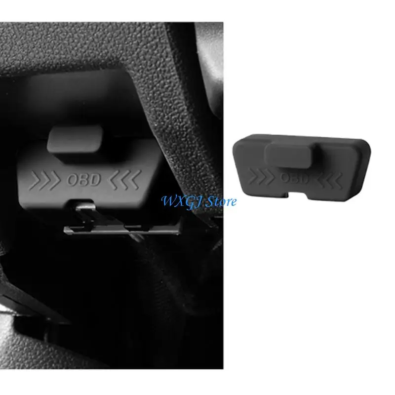 37JE Silicone OBD Port Protector Water Resistant Dustproof Cap Cover For Most Car
