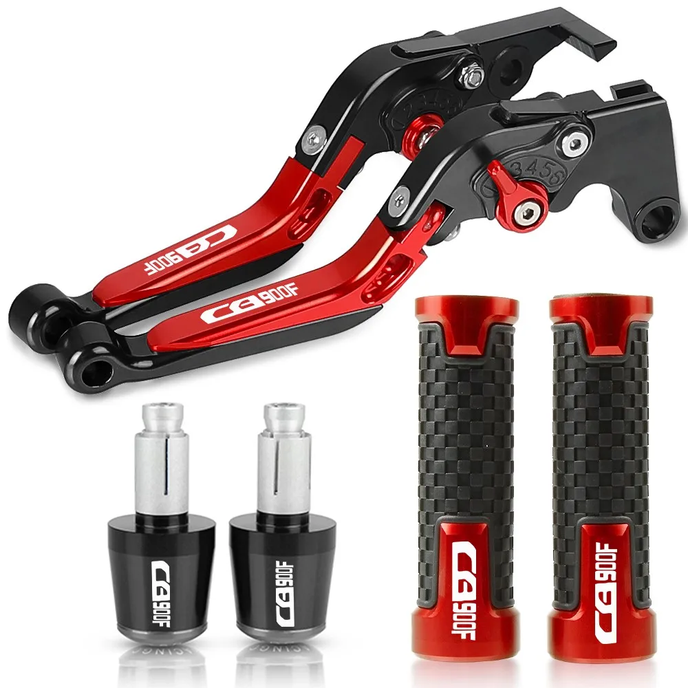 

Motorcycle Adjustable For HONDA CB900F HORNET CB 900F 2001-2008 Handles Brake Clutch Levers Handlebar grips 2007 2006 2005 2004