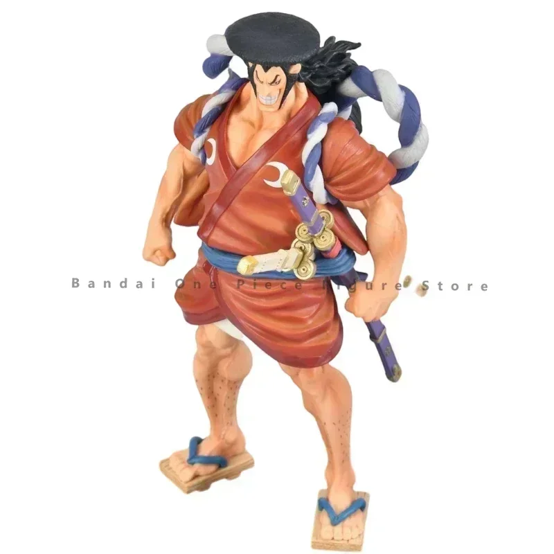 W magazynie oryginalny Bandai DXF BANPRESTO One Piece Wano Kuni Kozuki Oden figurka animacja zabawka prezent Model kolekcjonerski Hobby