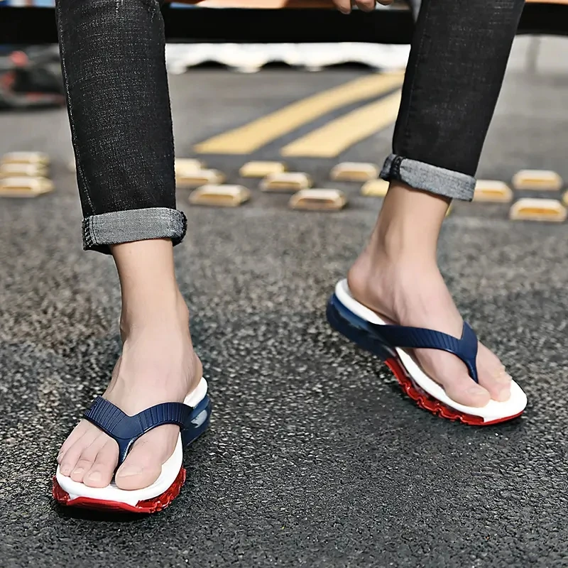 High-Quality Full Palm Cushion Slippers Designer Sandals Flip Flops Man Home Casual Shoes Luxury Clapper Casual Sneakers