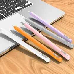 Silicone Tablet Pencil Case Anti Slip Waterproof Touch Screen Pen Cover Shockproof Colorful for Apple Pencil Pro