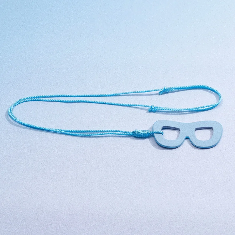 

Portable Adjustable Eyeglasses Rope Hanging PU Leather Sunglasses Clip Neck Cord Multi Functional Eyeglasses Lanyard Women Men