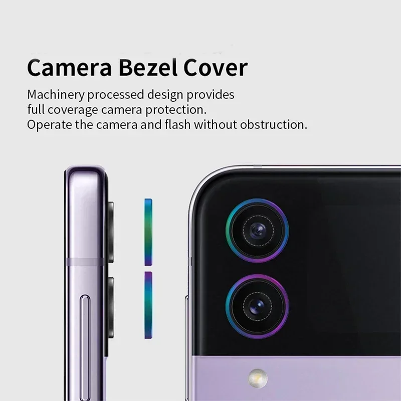 Rear Camera Protector Glass For Asus Zenfone 9 Camera Lens Protector Metal Glass Ring Case Sticker Cover On Zenfone10 9Back Film