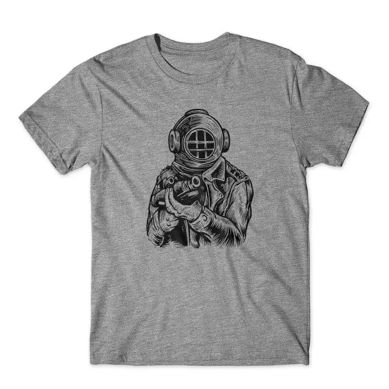 Diver Soldier T Shirt 100 Cotton Premium New
