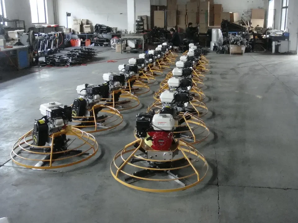 960mm Working Diameter 95Kg Type Handheld Concrete Screed Machine Power Trowel Troweling Machine With Competitive Price