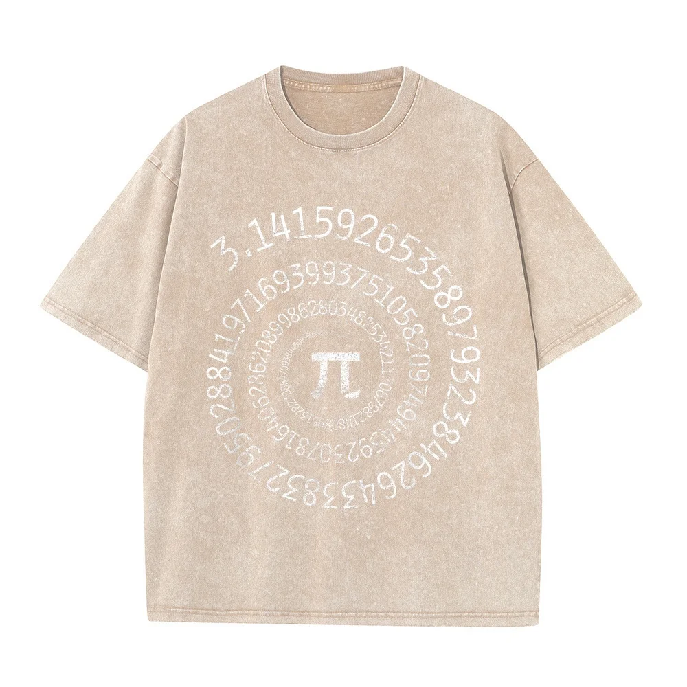Pi Day Spiral Math T-Shirt T Shirt Man Футболка Y2k Loose Fit Cotton Tee Anniversary Gift Round Neck Funny Quote Humor Men