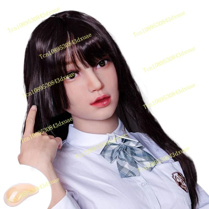 Lily general makeup version headcase silicone beautiful women headgear drag
