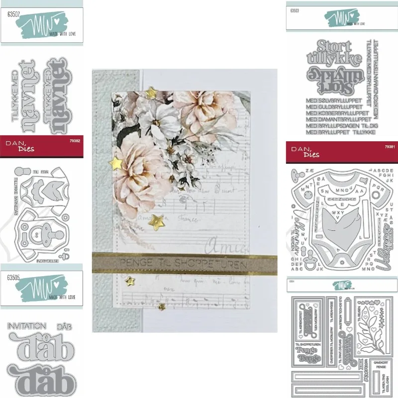 Congratulations Wedding Script Cutting Dies Scrapbook Diary Decoration Stencil Embossing Template DIY Greeting Card Handmade