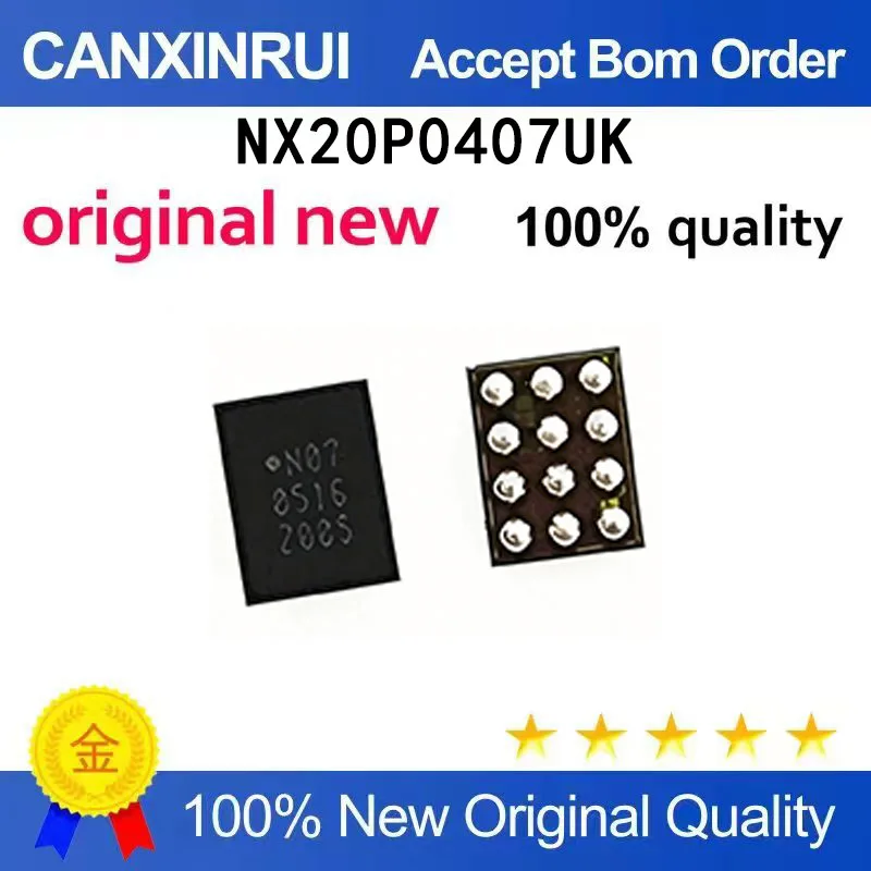 (5-100 pieces)New NX20P0407UK silk screen N07 0516 2005 BGA spot chip IC