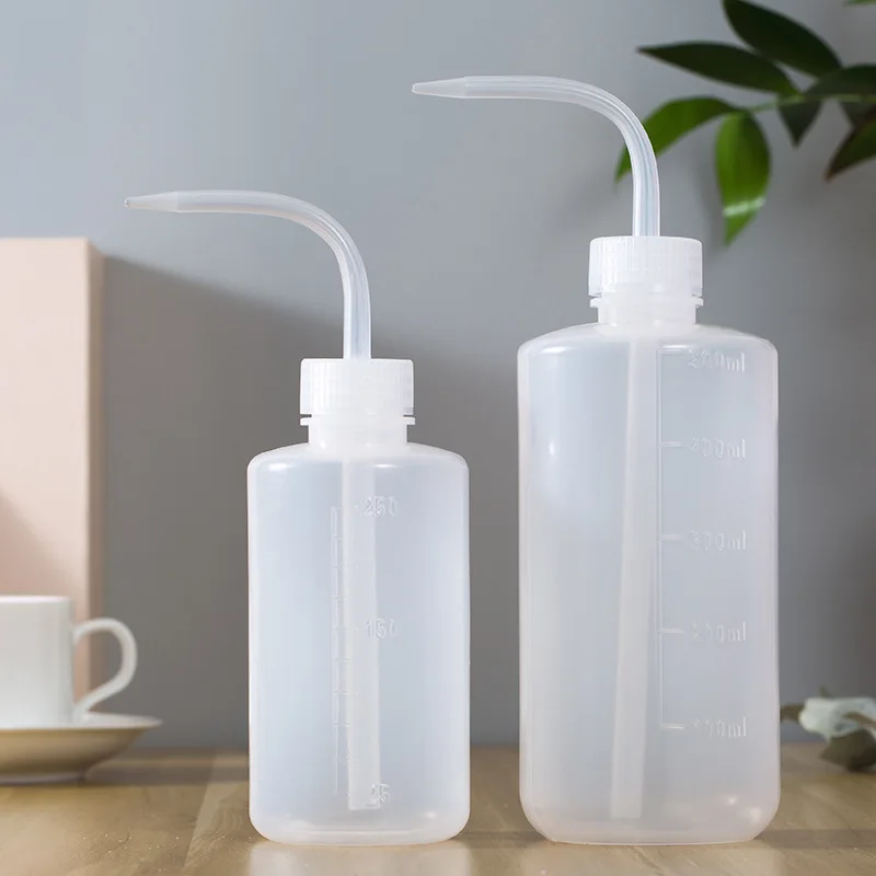 150/250/500ML Small Squeeze Watering Bottle Curved Long Spout Plant Mister for Succulents Indoor Flowers Garden Pressure Sprayer