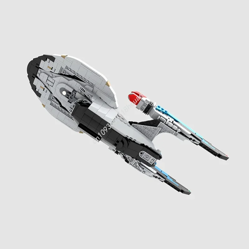 1051PCS MOC Space Series USS Enterprise Star Treks Online/Picard Spaceship Model Building Block Stacking Brick Creative Toy Gift