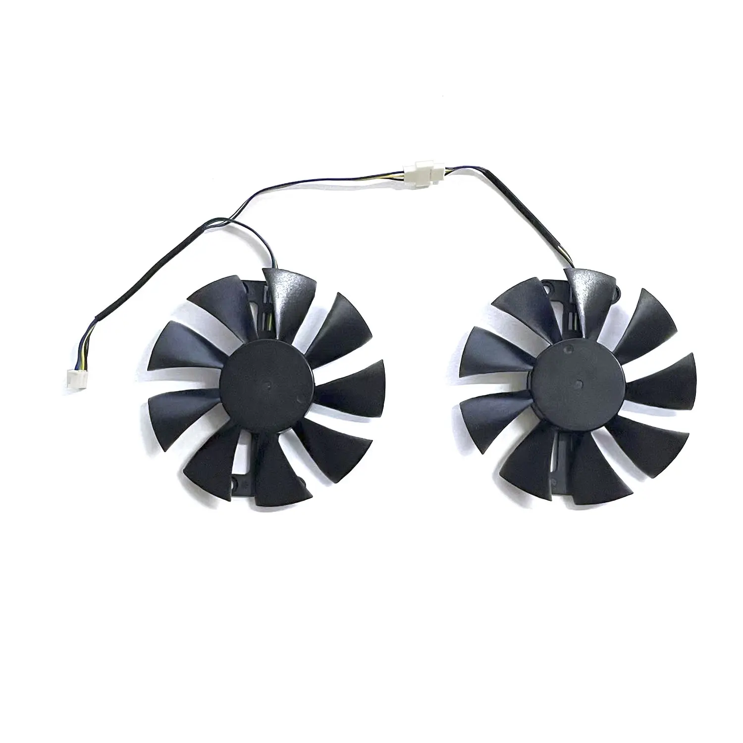 For PowerPower Red Dragon Radeon RX 580, RX 480, RX 470 Graphics Card Fan New 85MM 4PIN RX 580 480 470 GPU Cooling Fan