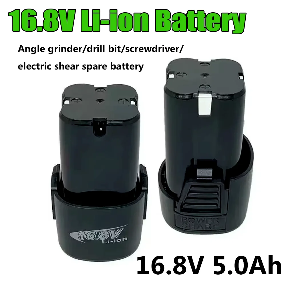 16.8V 5000mAh Li-Ion Battery Replacement for Electric Screwdriver Multi-Purpose Drill 18650 Lithium Battery
