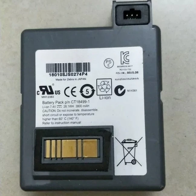 .。for Ct18499-1 Spare Battery for Zebra P4t Printer.。
