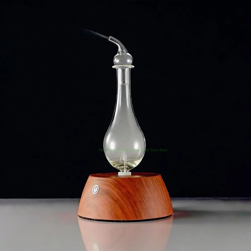 Waterless Essential Oil Pure Diffuser 7 Colors Mini Aromatherapy Nebulizing Machine Aroma Diffuser for Home Colorful Night Light