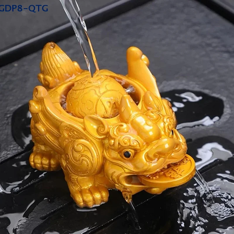 

Горячий! 1 шт., бутик, чайный питомец, распыление воды, чай Pixiu, украшение для домашних животных, чайная церемония ручной работы, чайная игра, финансовый чайный столик, подарок