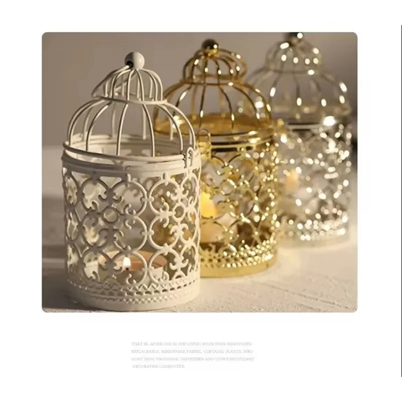 

Beiou Decoration Moroccan Lantern Taihua Candlestick Old Fashioned Decoration-FUNN