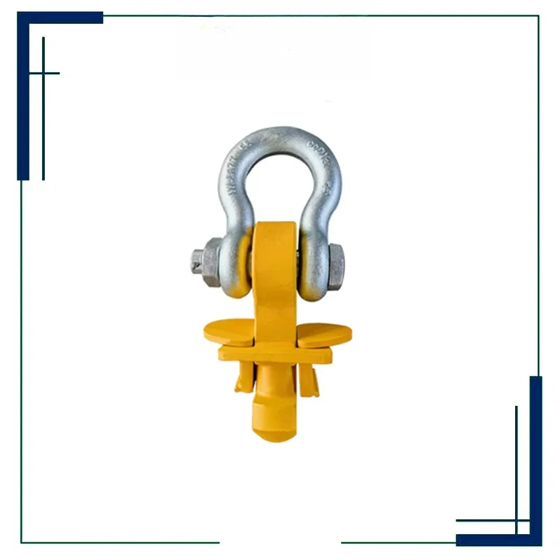 Top lifting container lug hook ring