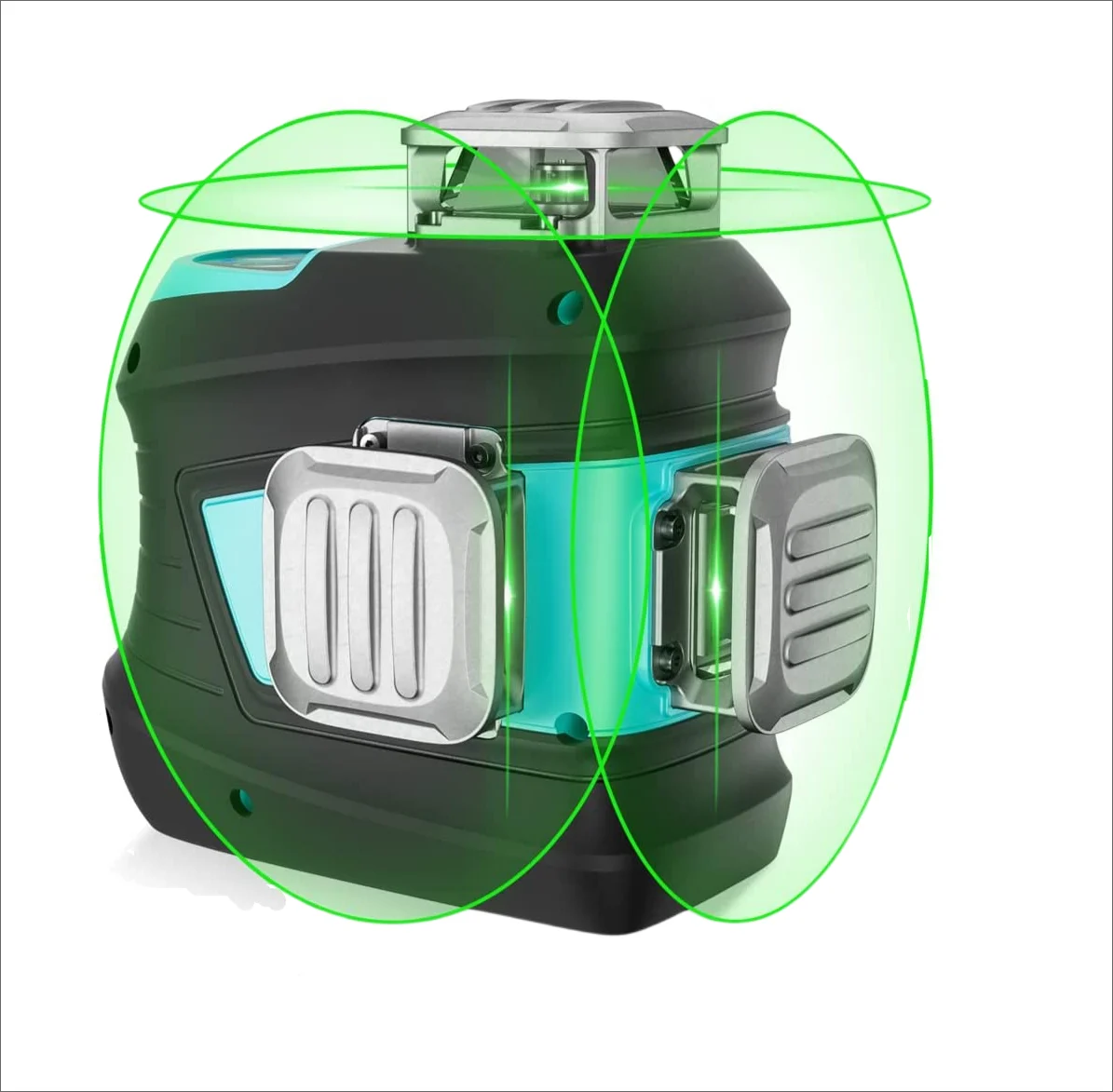 Laser Level Switchable Cross Lines 3 X 360 Laser Level DJ03CG With Hard Carry Case