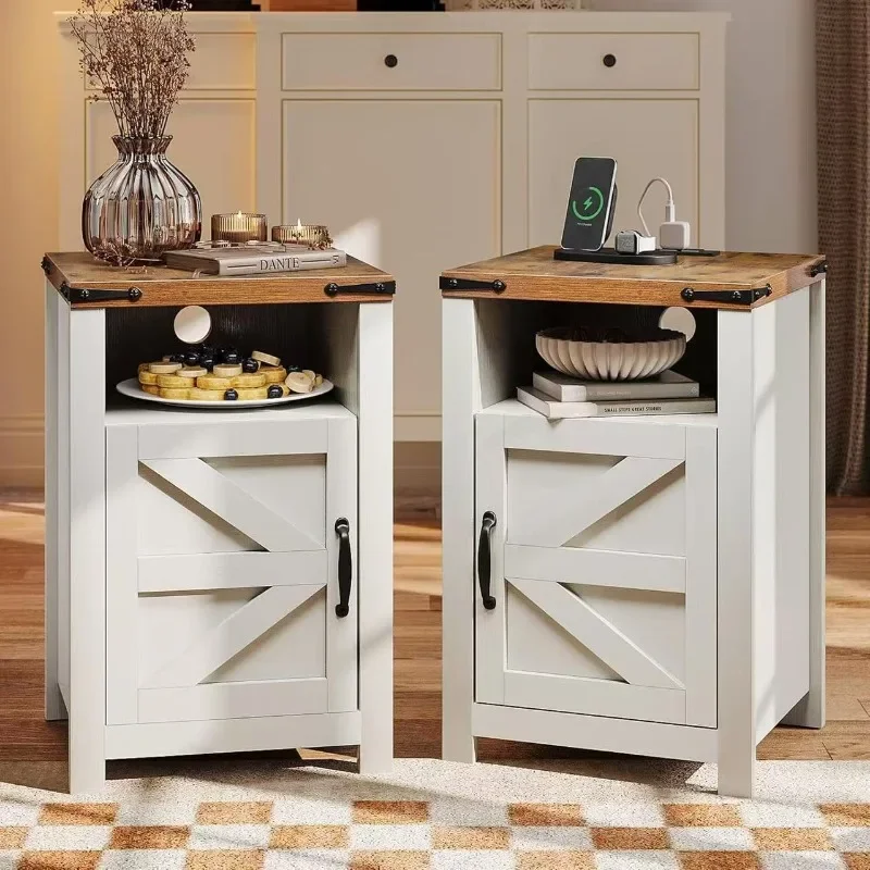 Bedside table K-door household bedroom wall cabinet