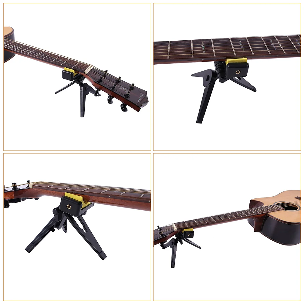 

Guitar Neck Stand Musical Instrument Rack Cradle Rest Pillow Acoustic Abs Plastic Storage Travel