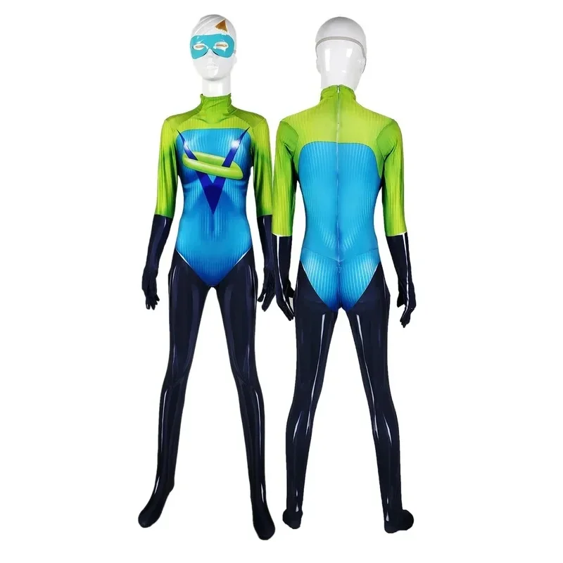 Halloween The Incredibles 2 ElastiSuperhero Cosplay Costume Zentai Bodysuit  Women Party Jumpsuits Adults view 5
