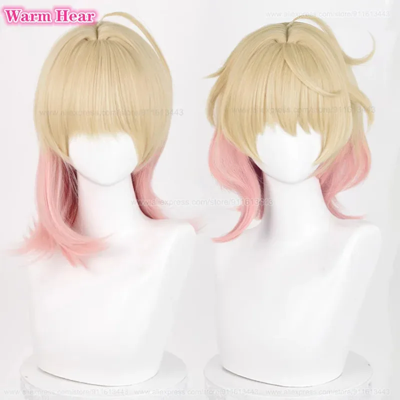 

Высокое качество Emilie синтетические длинные 35 см смешанные цвета косплей аниме термостойкие волосы парики для Хэллоуина + парик Capv; 2,r'6;t.