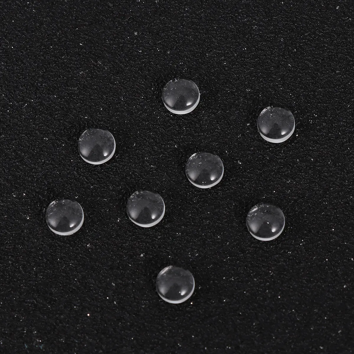 200Pcs 6Mm Glass Patches DIY Craft Supplies for Jewelry Making Earrings Cufflinks Decor Accessories Round Cabochons Stickers