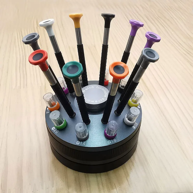 High Quality Stainless Steel Watchmaker Screwdriver Set 10PCS, Watch Repair Tools, With 20PCS Spare Blades, Watc Tools