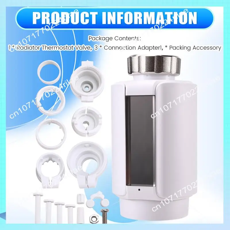 A17Z Tuya Zigbee Умный термостатический клапан радиатора Автоматический Wi-Fi клапан контроля температуры поддерживает Alexa