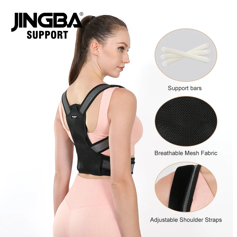 Back Brace Posture Corrector for Men and Women, Full Back Support for Upper Lower Neck Shoulder Spine Pain - Scoliosis