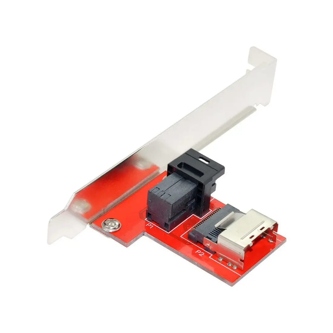 

Xiwai 4.0 PCI-Express Mini SAS SFF-8087 to SAS HD SFF-8643 PCBA Female Adapter With Bracket