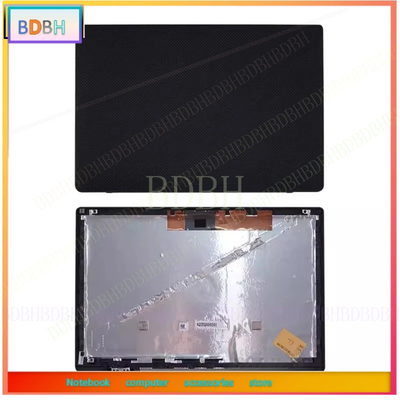

Для ноутбука Dell Latitude 7400 E7400: задняя крышка LCD-экрана, передняя рамка, черный цвет