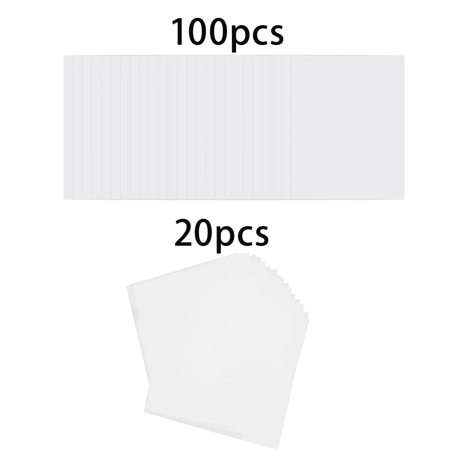 กระดาษรีดลูกปัด, แผ่นรีดทนความร้อนสูง, ฟิล์มรีด