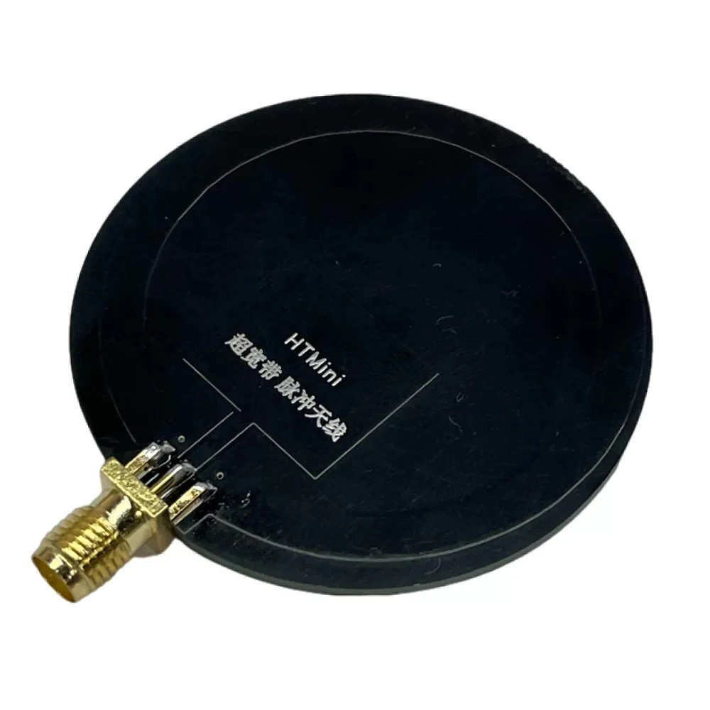 For UWB monopole antenna pulse antenna 2.4GHz-10.5GHz ultra-wideband antenna, vertical line polarization