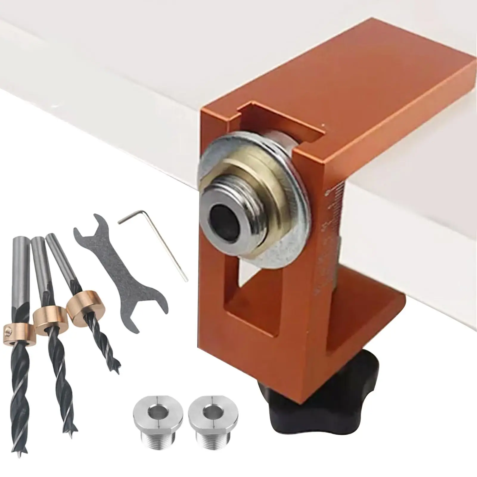 Pocket Hole Jig Kit Adjustable Clamp Template Precise Power Tool Accessory Jigs For Saw Woodworking Enthusiasts Professionals