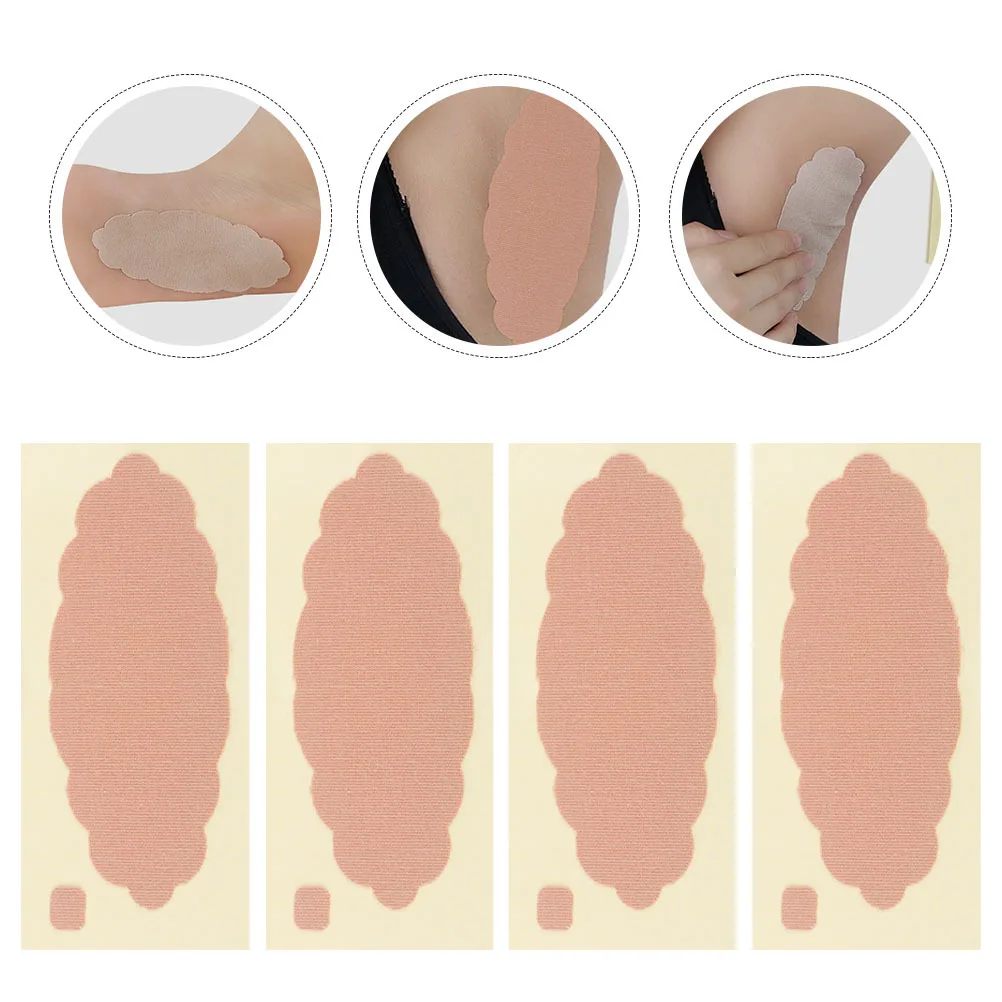 ذاتية اللصق تحت الإبط منصات العرق ماصة تنفس المضادة للرائحة للنساء الرجال الصيف استخدام القطن مثل الإبط القابل للتصرف